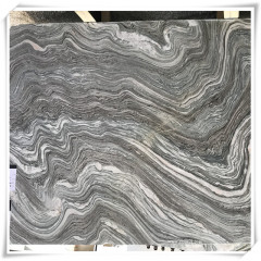 Brown river onyx slabs for luxury hotel project